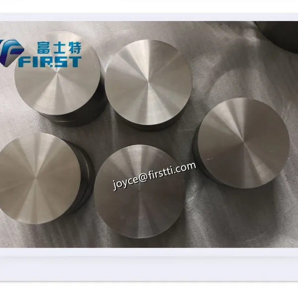 High Purity Titanium Discs ASTM B348 Titanium Alloy Disc photo-4