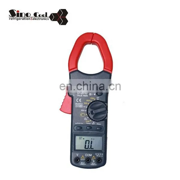 Medidor de pinza de gran corriente de 1000A con prueba de temperatura DT201C photo-5