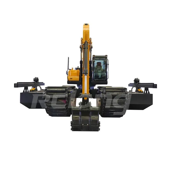 Factory Price Amphibious Excavator Swamp Buggy Land and Water Excavator photo-4