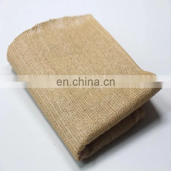 HDPE Virgin Material Beige Color Tape Sun Shade Cloth Car Sun Shade Mesh photo-3