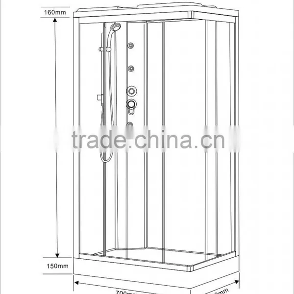 2016 Massage Complete Shower Cabin, Leroy Merlin Supermarket Shower Cabin, With CE photo-5