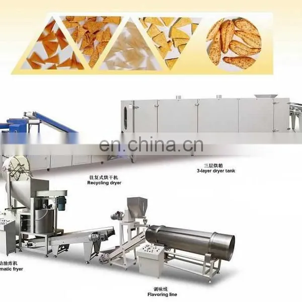 Factory Genyond Corn Flakes Making Machine Production Plant Rice Oats Maize Breakfast Cereal Puffied Snacks Processing Line