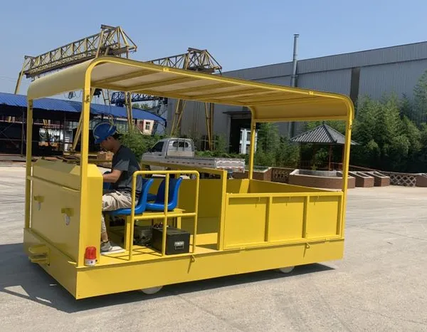 Customsized Lithium Battery Track Inspection Trolley for Transportation photo-2