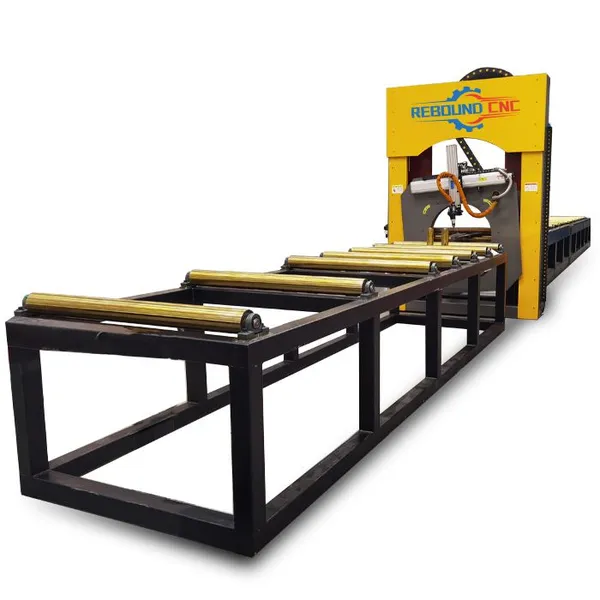 Wholesale High Productivity Comprehensive 3D H Beam Steel Profile Laser Cutting Machine photo-3