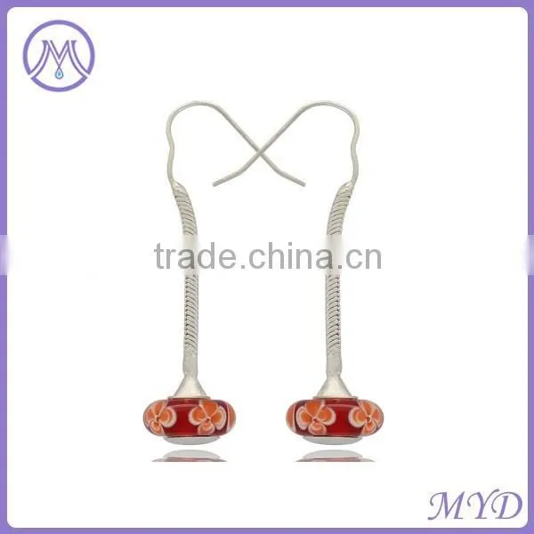 Murano Glass Bead Earrings photo-2
