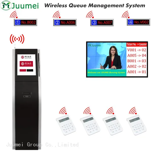 Small Bank Queue Management System Crowd Control Stanchions Queue Solution Kisok
