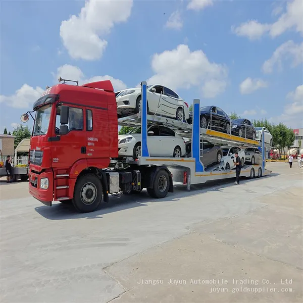 Export Semi-trailer Galvanized Semi-trailer Russian Sedan photo-3