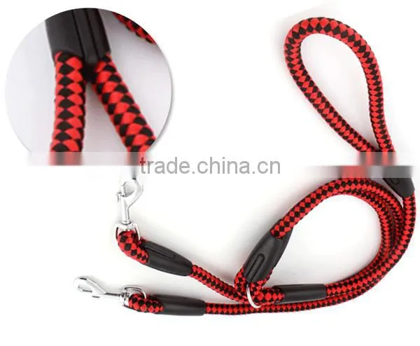 Dog Product Nylon Two Dog Leash Five Color Available photo-5