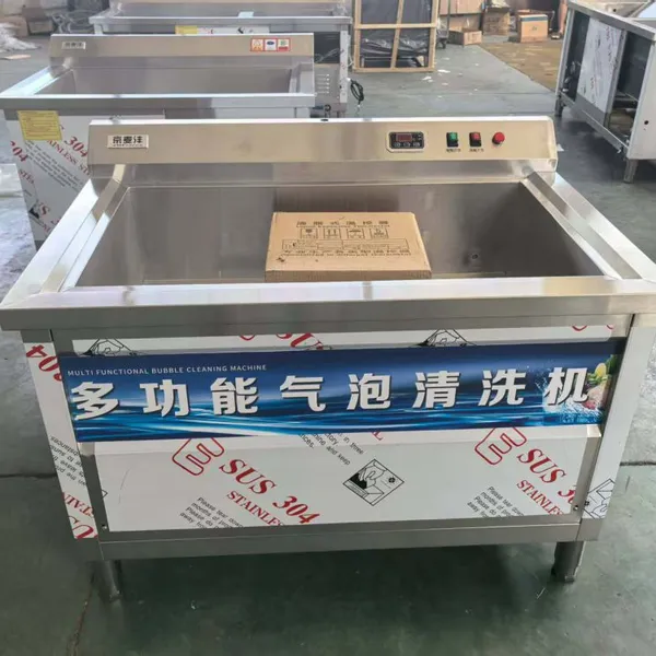 Stainless Steel Ultrasonic Vegetable Washer for Cleaning Leafy Greens and Delicate Produce With High Precision photo-3