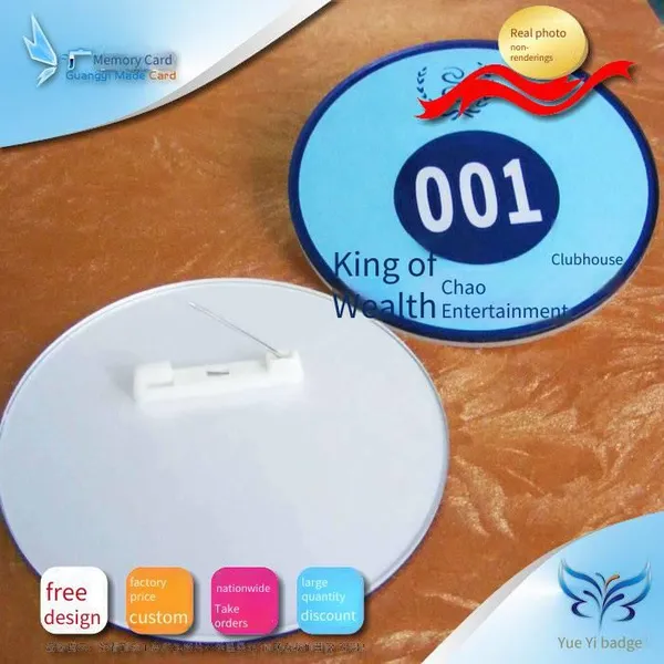 Guangzhou Manufacturer of Metal Nameplates, Guangzhou Supplier of Work Badge Production photo-3