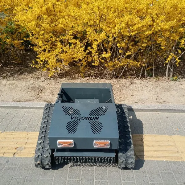 Loncin 196Cc 7Hp Gasoline Engine Electric Battery Remote Track Mower photo-4
