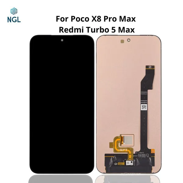 Для Poco X8 Pro Max/Redmi Turbo 5 Max - Замена сборки дисплея LCD, сенсорного экрана и цифрового преобразователя
