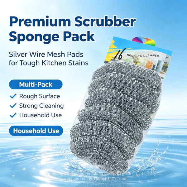 Custom Pack Galvanized Steel Wire Mesh Cleaning Ball Household Metal Scrubber Balls Factory Wholesale photo-3