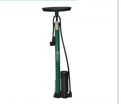 High Pressure Hand Pump With Pressure Gauge Portable Manual Inflator