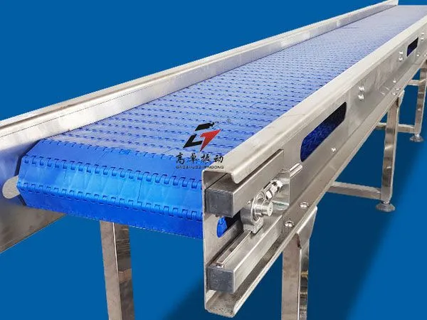 Large Inclination Belt Conveyor With Head Drive & Tail Tensioning Device For Industrial Transport