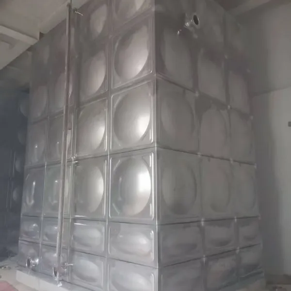 Cost Effective Porcelain Enamel Steel Panel Type Water Tank for Solar Water Heating Storage