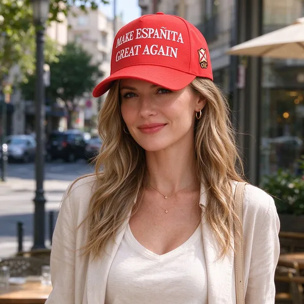 Trendy Cotton Baseball Cap With Unique Front and Side Art