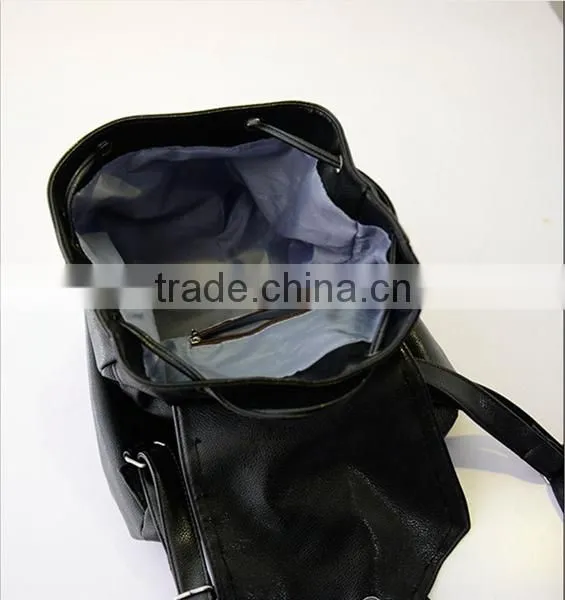 Bag Pack for Girls Wholesale Backpack PU Leather photo-3
