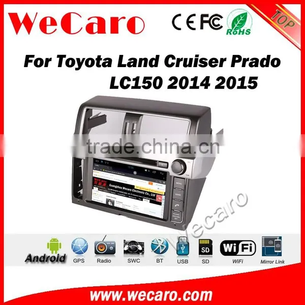 Wecaro WC-TP9007 Android 5.1.1 Car Dvd Player Toyota Prado 2014 2015 2016 Car Gps Navigation System Multimedia Radio Audio photo-3
