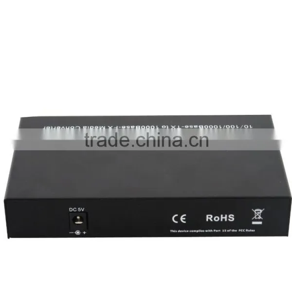4 Optical 2 Utp Ethernet Media Converter Fiber Switch photo-3