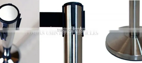 Stainless Steel Retractable Belt Poles photo-3