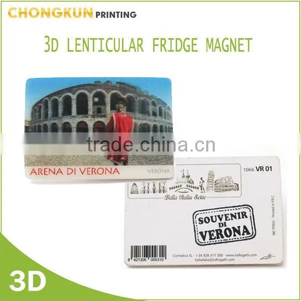 3d Lenticular Fridge Magnet, Custom Souvenir Fridge Magnet photo-4
