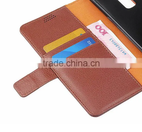 MMT PU Leather Case For K8 Litchi Grain Photo Frame Cover Wallet Style Stand Flip Card Slot MT-5666 photo-2