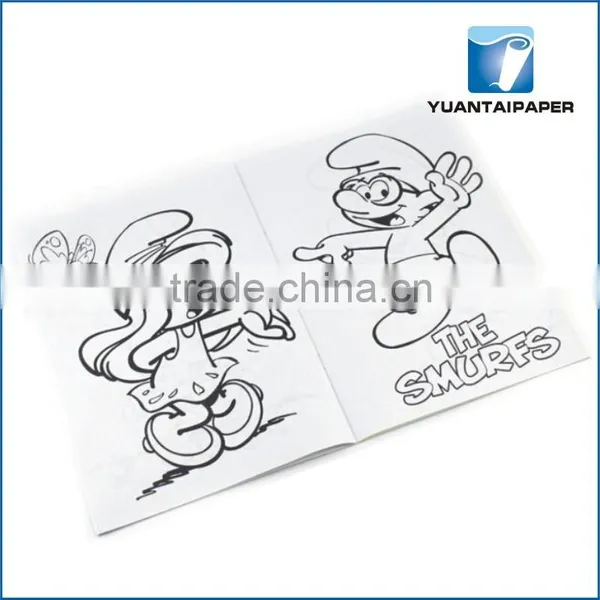 Staple Binding Coloring Book & Sticker Book for Children photo-2