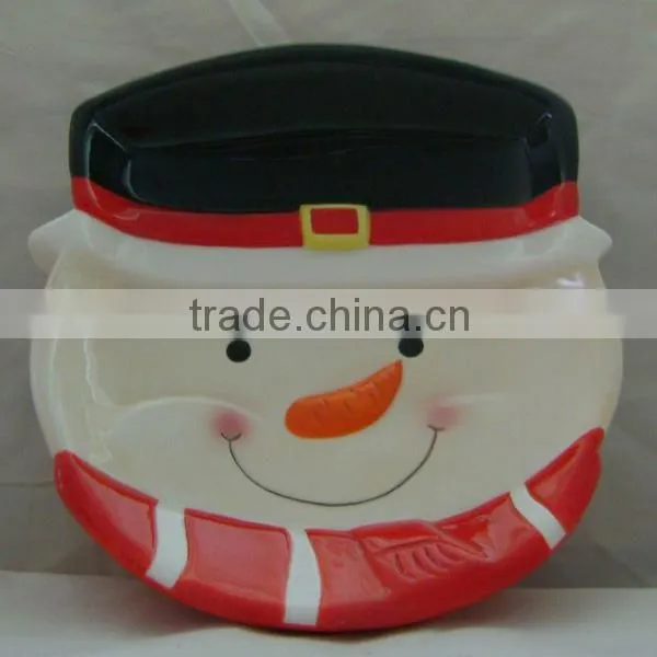 Ceramic Christmas Plates/dish With Printing photo-3
