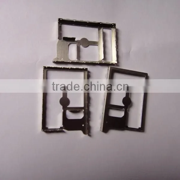 Custom Thin Galvanized Metal Stamping for SD Card Holder Supplier's Choice photo-3