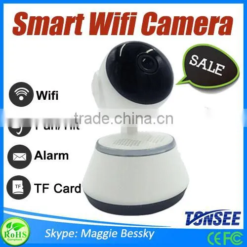 Promotional Mini HD P2P IP Camera Baby Monitor Wireless Camera Two Way Audio Baby Monitor