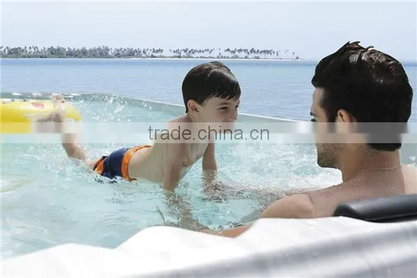Outdoor Acrylic CE 12 Meters Swimming Pool photo-3