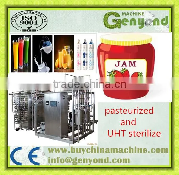 Ultra Temperature Instantaneous Fruit Juice Sterilize Machine/green Tea Sterilizing Equipment