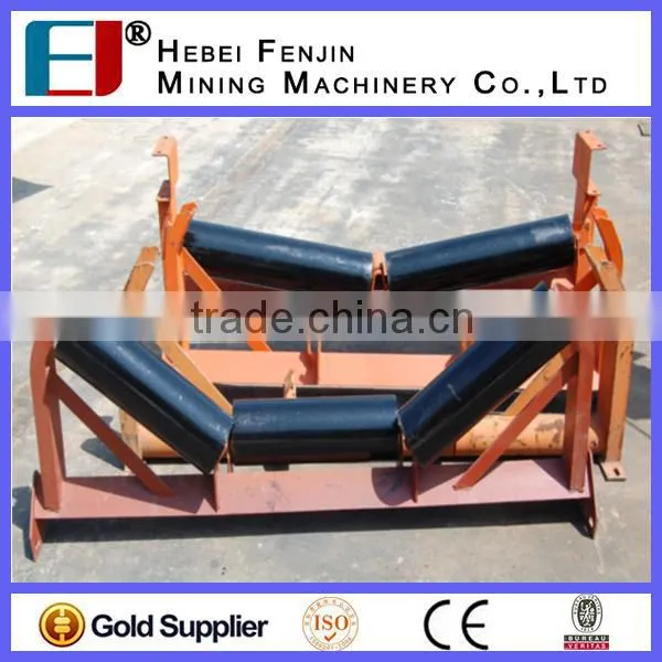 SKF Deep Groove Ball Bearing Conveyor Idler Roller For Mining photo-5