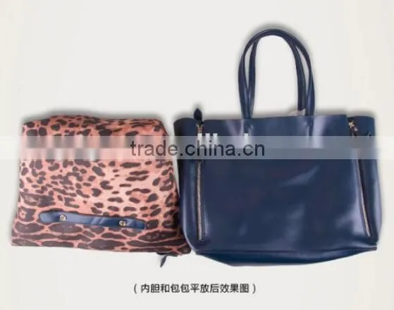 2 in 1 Fashion White Noble Lady Pure Leather Handbags photo-3