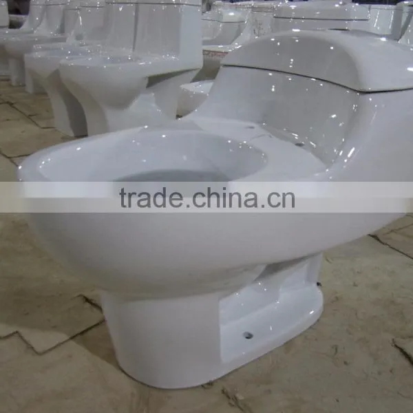 Ceramic Single Piece Washdown Toilet/ Cheap One Piece wc Toilet photo-4