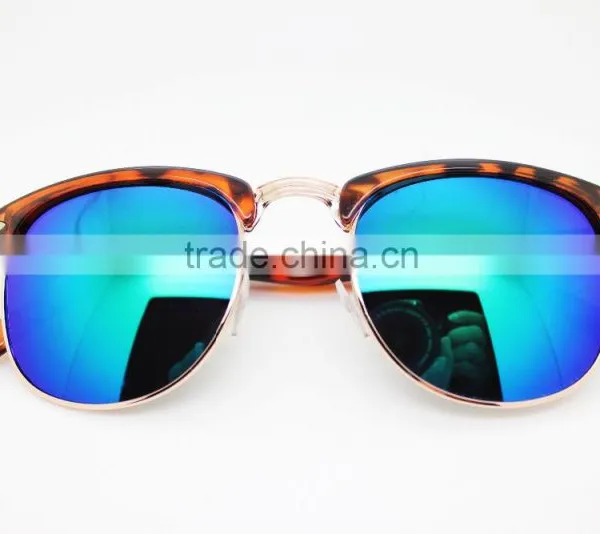Custom Your Own Sunglasses Metal Sunglasses Greeen Mirro Sunglasses photo-4