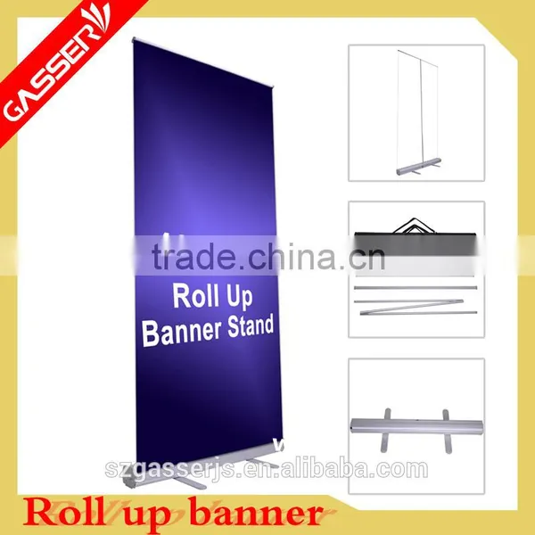 Custom Promotion Display Flex Banner Stand Digital Roll up Banner Quality Choice photo-4