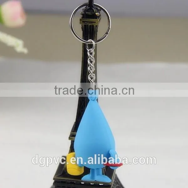 Supply Promotional Gift 3D Soft PVC Keychain Wholesale photo-4