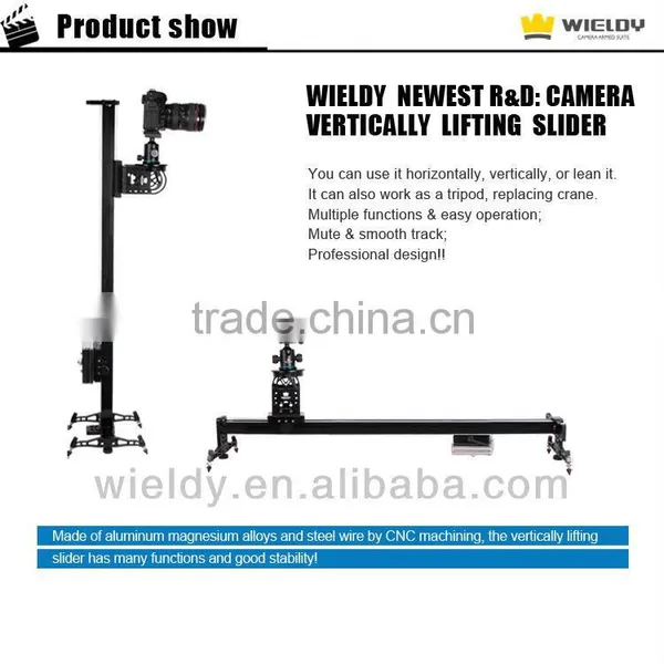 Multiple Function DSLR Camera Slider/ Vertically Lifting Video Slider/ Cannon Camera Slider photo-2