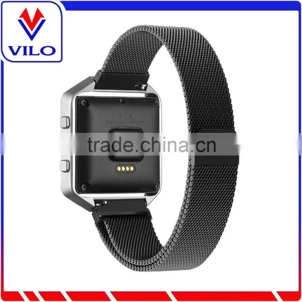 For Fitbit Watch Band, PhoneWatch Milanese Loop Stainless Steel Magnetic Clasp Bracelet Wrist Band Link Replacement Watch Strap photo-6