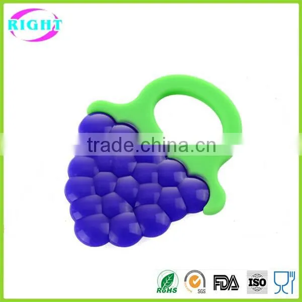 BPA Free Food Grade Custom Made Silicone Baby Teether photo-5
