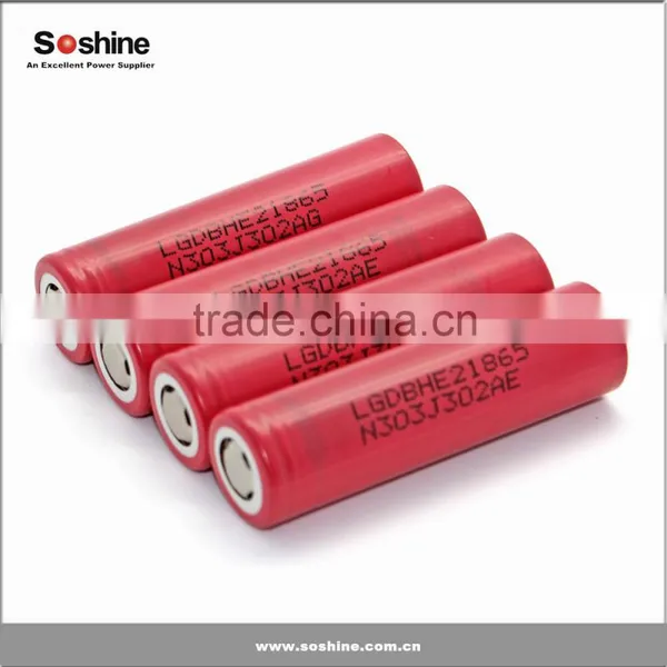 High Quality LG HE2 18650 2500mah Battery, Perfect for Electronic Cigarettes photo-4