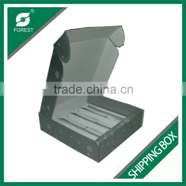 ELEGANT COLOR PRINTED CORRUGATED SHIPPING CARTONS FOR MOVING WITH INSERT DIVIDERS photo-5