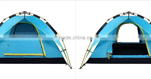 Polyester Fabric and 3 - 4 Person Tent Type Auto Open Tent photo-2