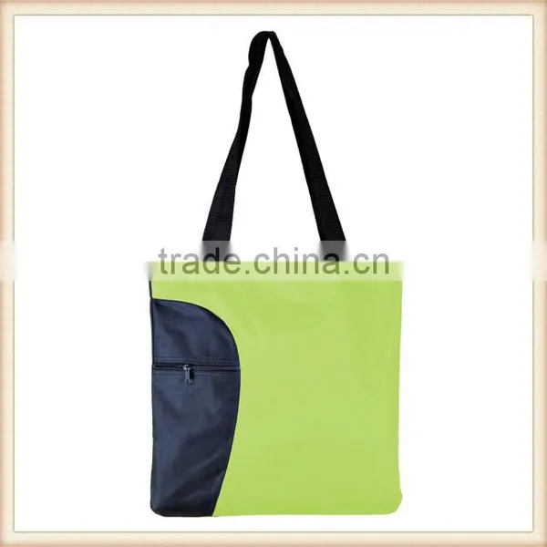 Fashion Design High Quality Nylon Tote Bag With Zipper Pocket photo-4