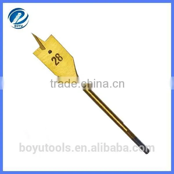 Industry Quality Titanium Coated Spade Wood Bit