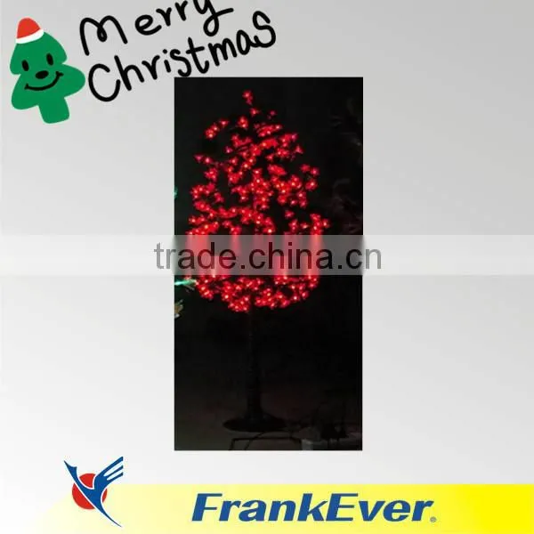 Optic Fiber Light Tree Christmas Party Bar Restaurant Fiber Optic Tree