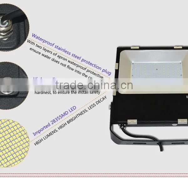 Hot Sale 3 Years Warranty Waterproof Internal CE/MW Driver 10w 20w 30w 50w 80W 100w IP65 Led Flood Light photo-6