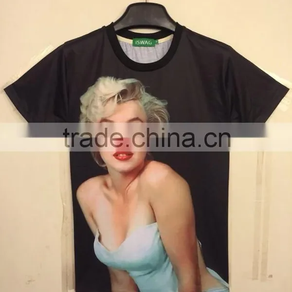 3D Digital Printing Fashion Casual Short-sleeved T-shirt photo-6